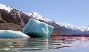 Tasman Lake Icebergs 